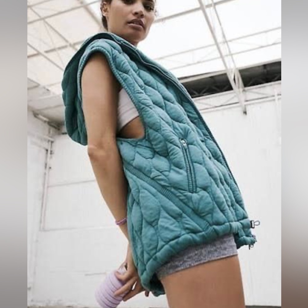 NWT Free People Movement Dream Big Quilted Vest